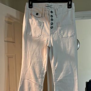 Judy blue white flare pant